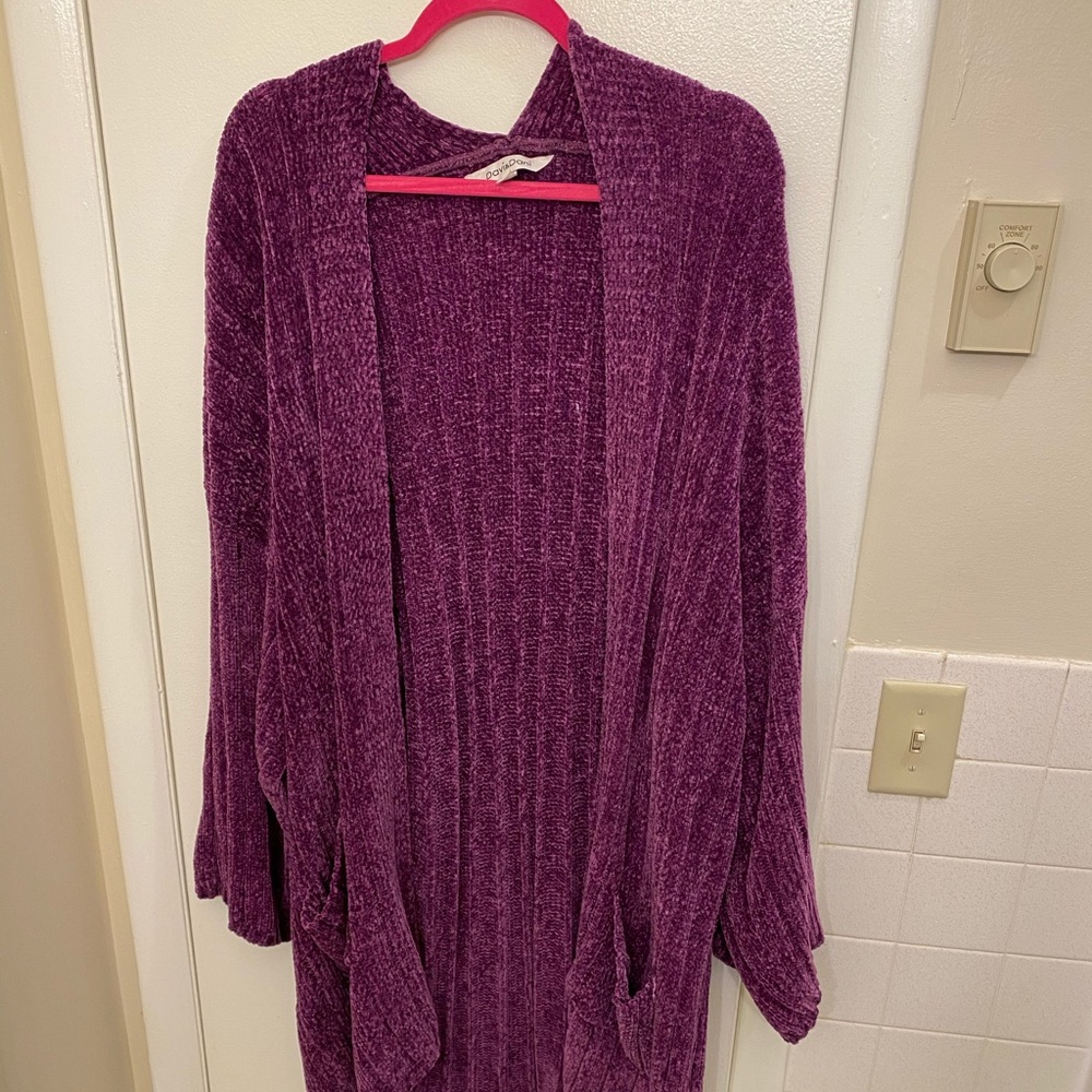 Super comfortable plush cardigan